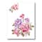 Designart - Bouquet of Pink and Purple Flowers I - Farmhouse Canvas Wall Art Print